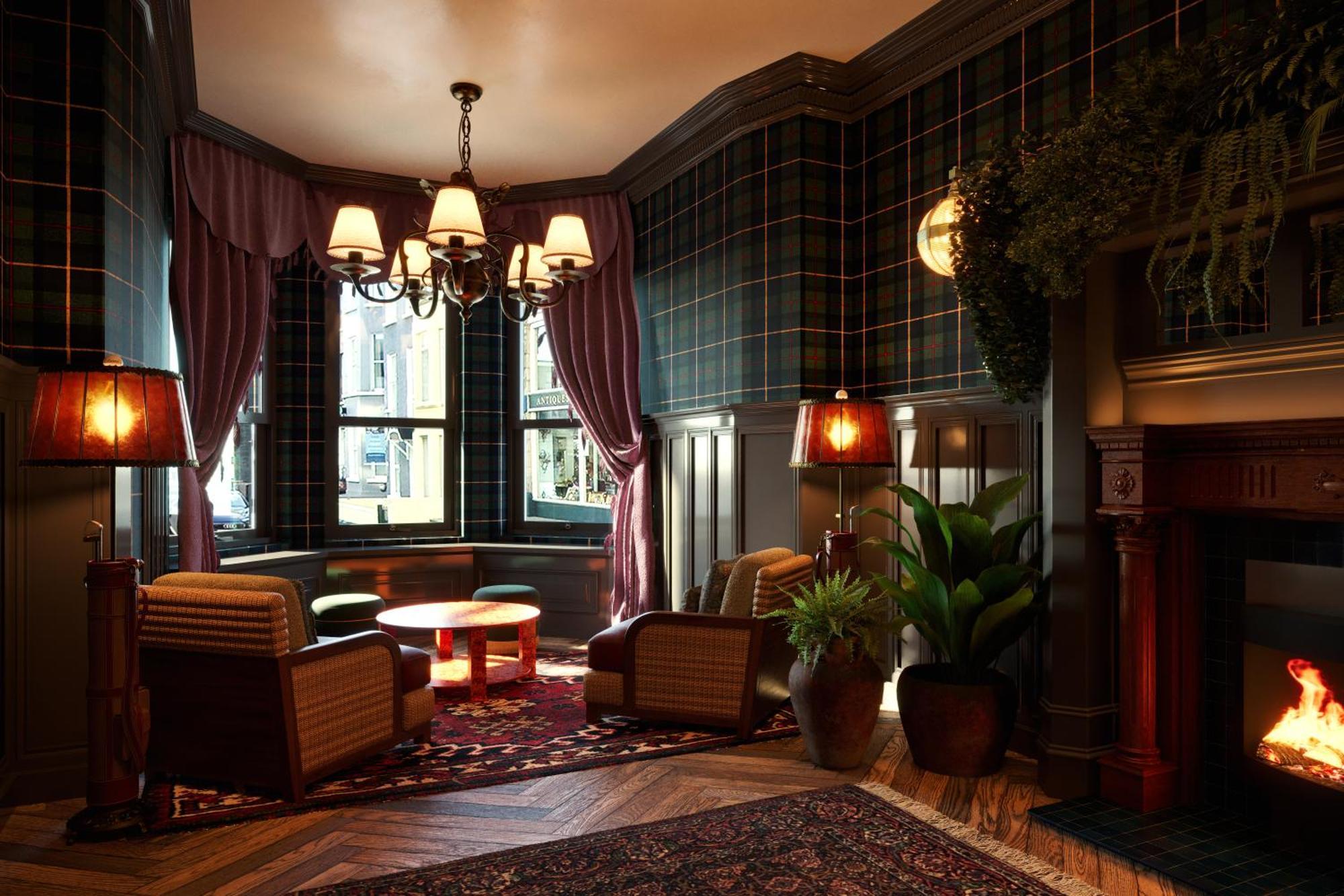 Portrush Adelphi 호텔 외부 사진 The lounge at the hotel